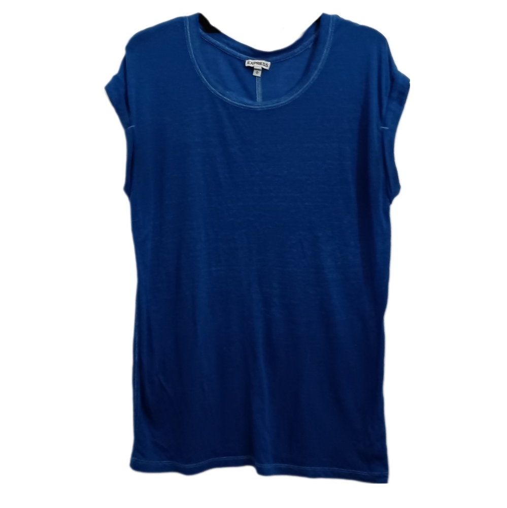 Express shear Navy Blue T-shirt SKUW304‎